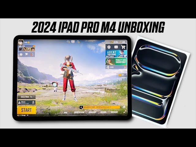 NEW 2024 IPAD PRO M4 UNBOXINGPUBG Mobile