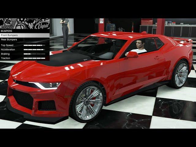 GTA 5 - DLC Vehicle Customization - Declasse Vigero ZX (Camaro ZL1)