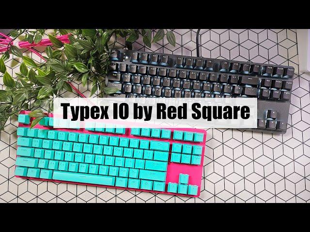 Механика с хот-свапом за 3500 рублей! Typex IO by Red Square