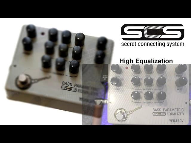 YERASOV SCS PQ-10B - бас-гитарный параметрический эквалайзер/bass parametric EQ