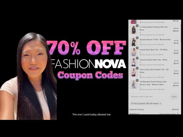 Get 70% Off With This Exclusive Fashion Nova Promo Code! New Deals - Shop Now & Save Big!