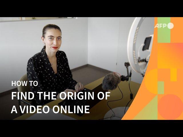 How to find the origin of a video online