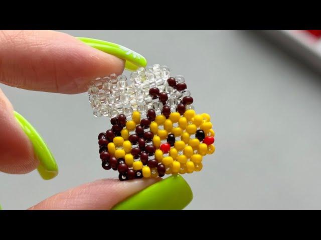 Beaded bee. Step-by-step tutorial