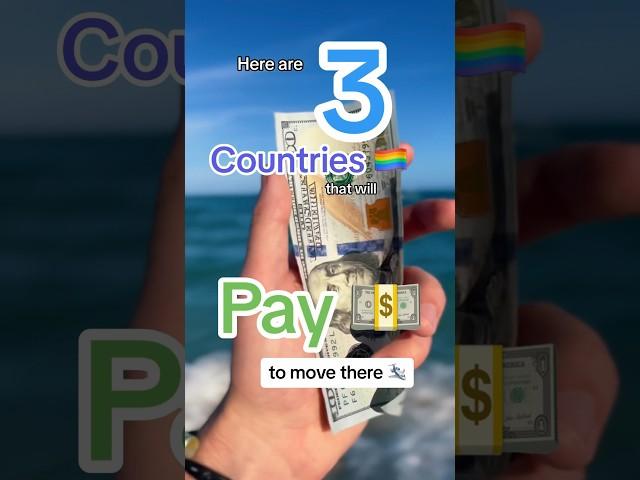 Here are 3 countries that will actually PAY YOU to live there… 