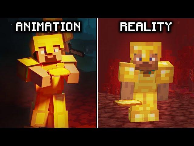 Minecraft: Animation VS Reality (Nether Edition)