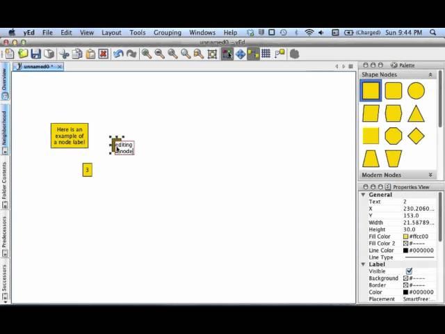 Using yEd graph editor to draw causal diagrams - initial configuration