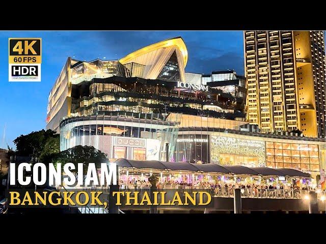 [BANGKOK] ICONSIAM "The Luxurious Shopping Mega Mall" | Thailand [4K HDR]