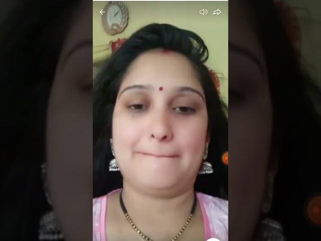 hot tango live video || hot desi bhabhi removing her nighty live