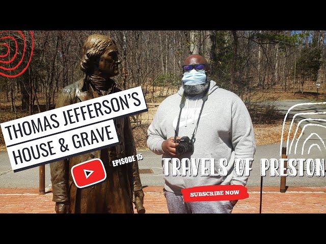 Slavery at Monticello - Visting Thomas Jefferson's Monticello  || Travels of Preston episode #15