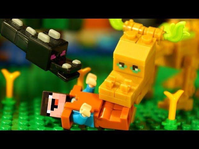 LEGO Noobik - Stop Motion Animation LEGO Minecraft