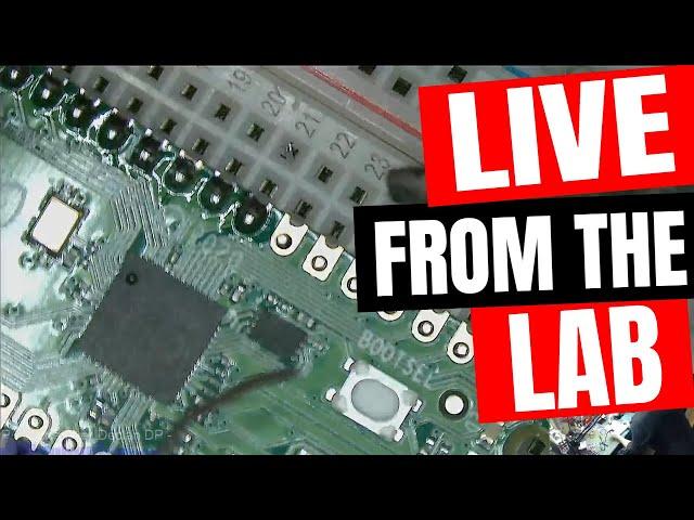  Live From the LAB! Soldering Pi Pico & Making DIY Kits