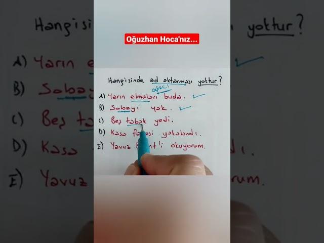 SÖZCÜKTE ANLAM / SÖZ SANATLARI/ AD AKTARMASI KPSS / DGS / TYT