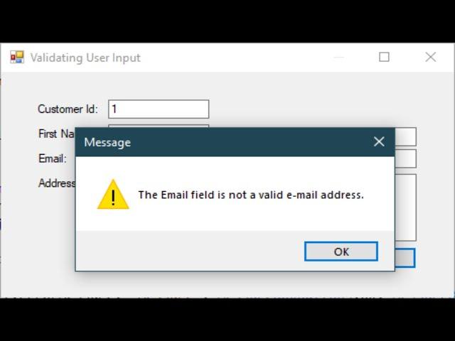 C# Tutorial - TextBox Validation in C# Windows Application | FoxLearn