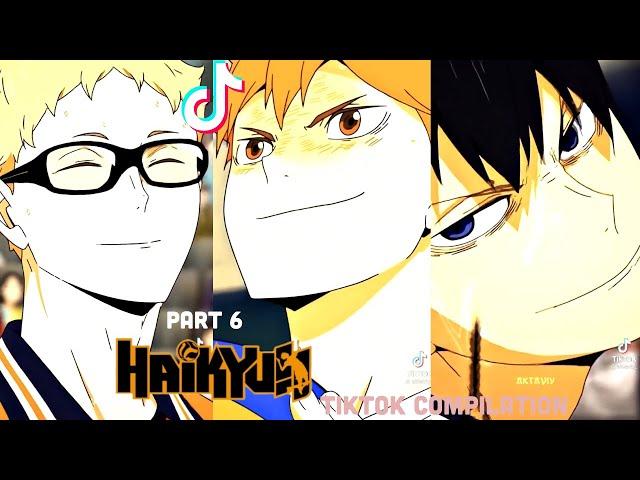 Haikyuu Tiktok Edits Compilation |Part 6|