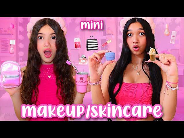 mini SIZE PREPPY MAKEUP & SKINCARE ROUTINE!