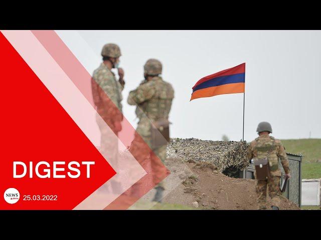 NEWS.am digest: Azerbaijanis advance their position in Karabakh, 3.7million Ukrainians leave country