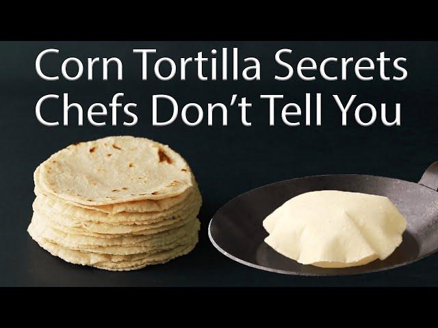 Corn Tortillas (Perfect Puff, Masa Harina Brands, Skillet types)