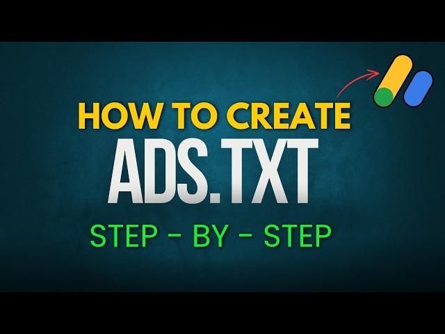 How to Add Ads.txt File For Adsense - Ads.txt Status Not found / Unauthorized