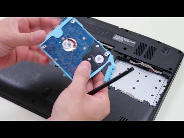 How To Replace Upgrade HDD & RAM - Acer Aspire ES1 Laptop Computer