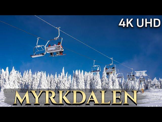 Myrkdalen Ski Resort – Norway’s Snow Paradise 4k