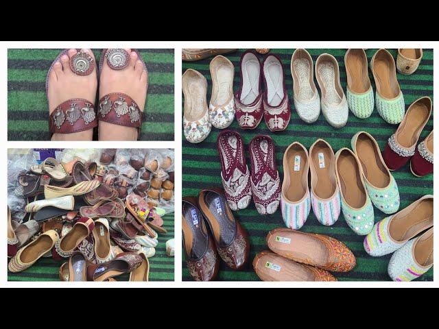 सेल सेल सेल जूती-चप्पल कि लगी सेल Sangriya में जय भवानी Footwear 🩰