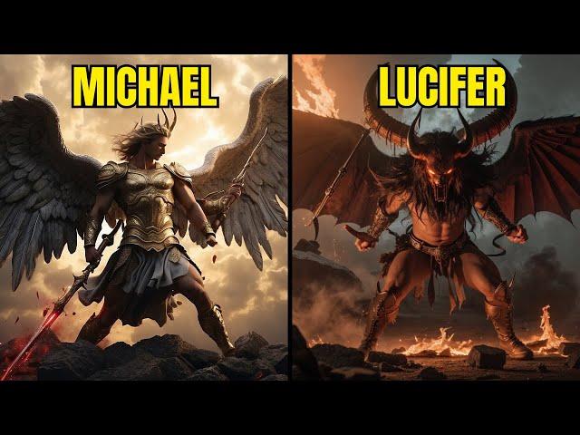 HOW was the BATTLE between ARCHANGEL MICHAEL AND LUCIFER - EPIC CELESTIAL confrontation!