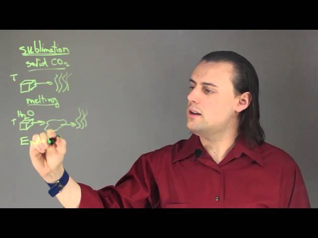 Sublimation & Endothermic Processes : Lessons in Physics & Chemistry