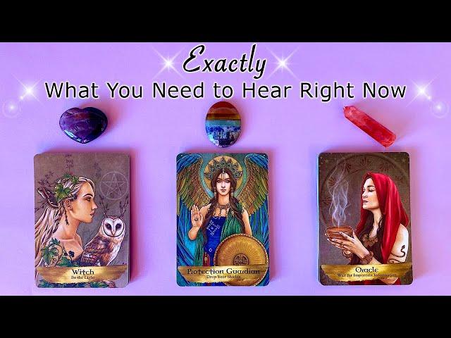 EXACTLY What You NEED to HEAR ️ SPIRIT TEAM Messages  Timeless Pick a Card Reading