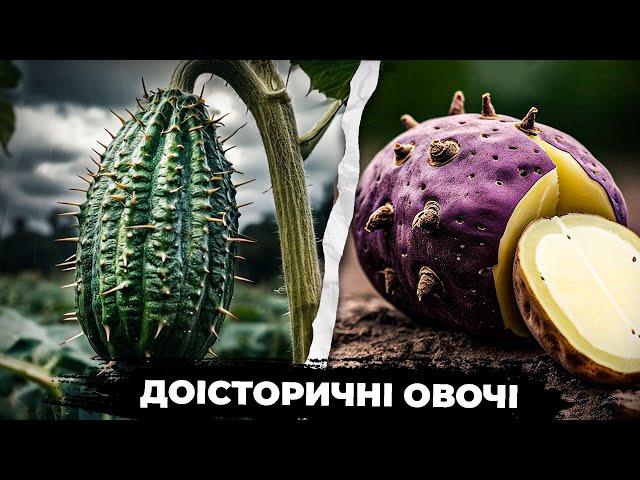 Первісні Фрукти та Овочі  - Історія Еволюції Кавунів, Персиків, Картоплі…