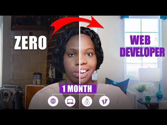 Become a WEB DEVELOPER in 1 MONTH and start FREELANCING in 2025