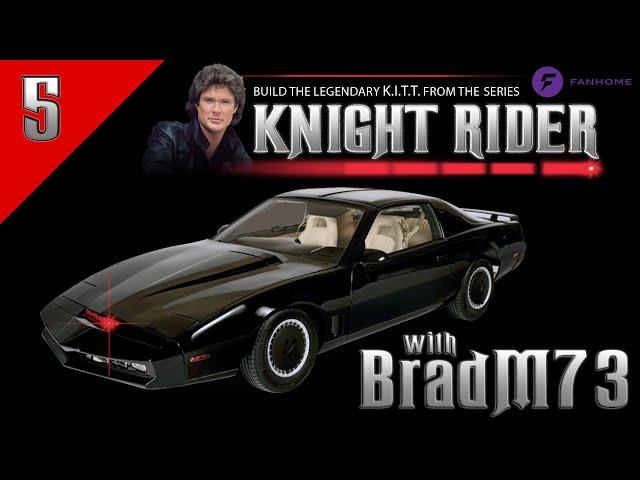 Fanhome's Build KITT - The Knight Rider Car!!  Episode 5:  Issues 9 & 10