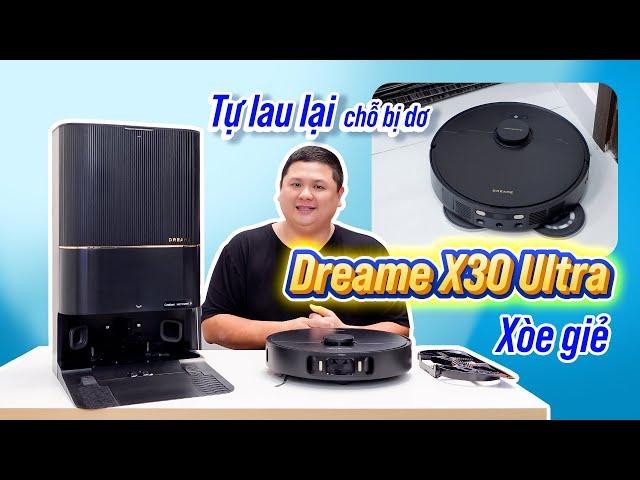 Dreame X30 Ultra: robot hút bụi gần như đạt đỉnh rồi