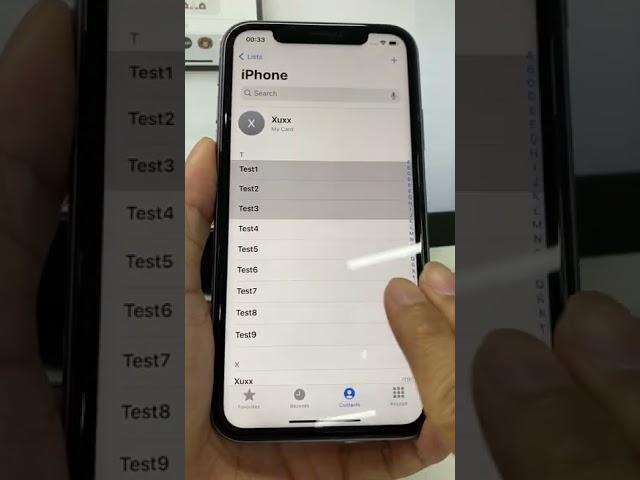 Quickly Delete Duplicate Contacts on iPhone iOS 16 #shorts