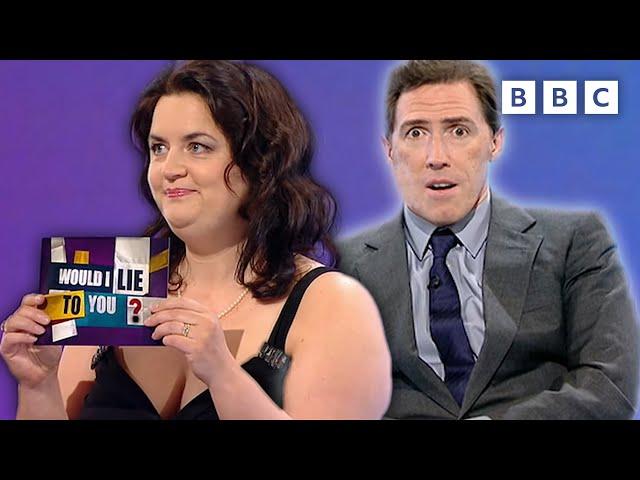 Did Ruth Jones Let Rob Brydon Eat a Sandwich a Dog Had Licked! | Would I Lie to You?