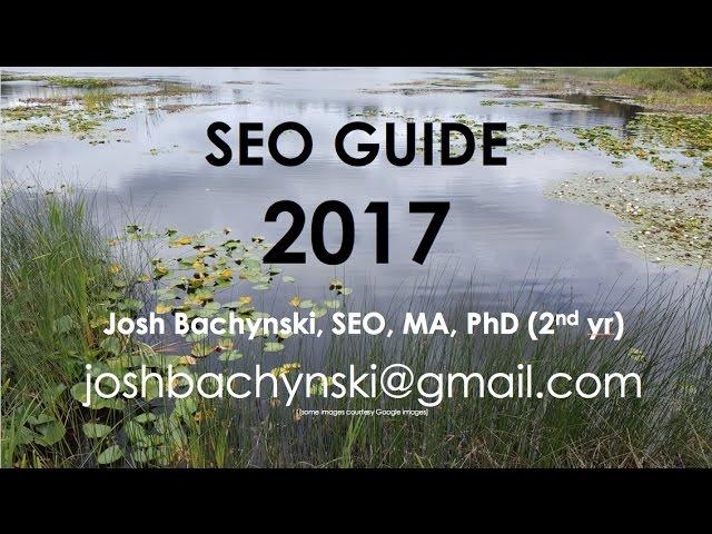 The BEST **2017** SEO Complete Course - YOU can rank on THIS!