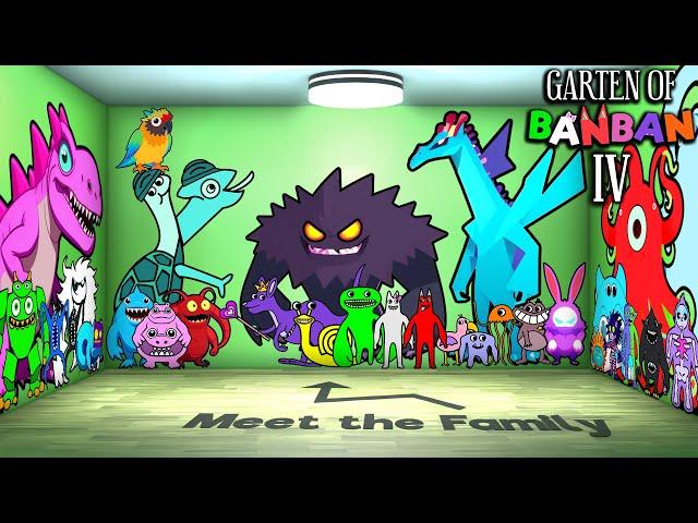 Garten of Banban 4 - ALL BOSSES + ENDING (Full Gameplay)