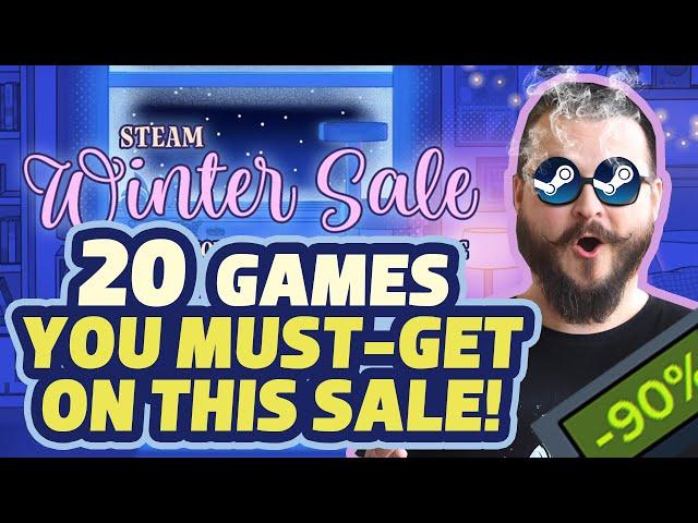 Steam WINTER SALE 2024! 20 Discounted Games you Must-get on this Sale!