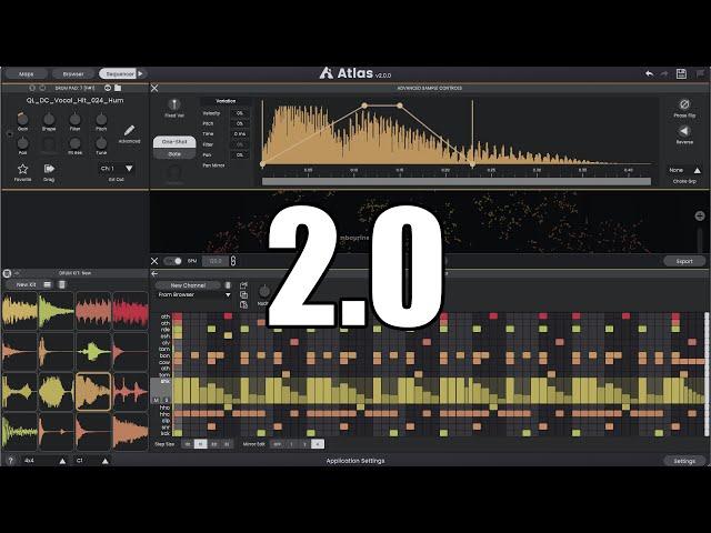 Atlas 2.0 - First Impressions - AI Sample Management / Sequencer and More