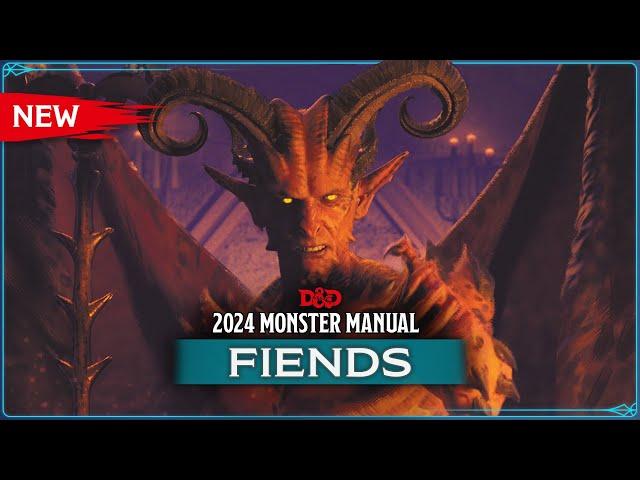 New Fiends | 2024 Monster Manual | D&D