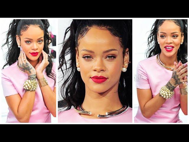 Rihanna Makeup Tutorial | Pink Dress + Red Lips​​​ | MissJessicaHarlow​​​