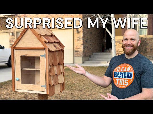 Hand Crafted Free Library Build + Plans