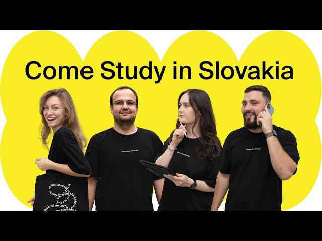 Вступай в Словаччину з ComeStudy