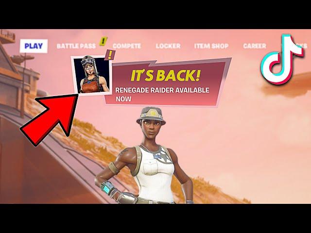 I Used VIRAL TikTok Glitches to CHEAT In Fortnite!