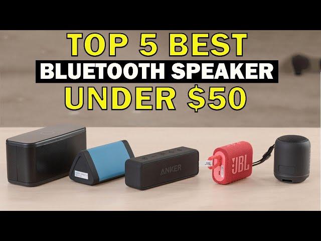 5 Best Bluetooth Speakers Under 50 Dollars - Bluetooth Speakers Under $50