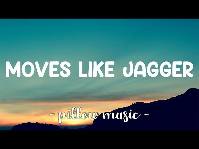 Moves Like Jagger - Maroon 5 (Feat. Christina Aguilera) (Lyrics) 