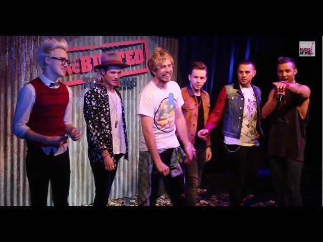 McBusted Tattoo Roulette I Press Conference I Nov 2014 | Music-News.com