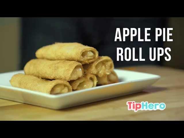 Apple Pie Roll Ups