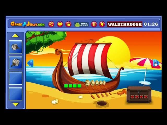 Tiled Roof House Treasure Escape Walkthrough - Games2Jolly