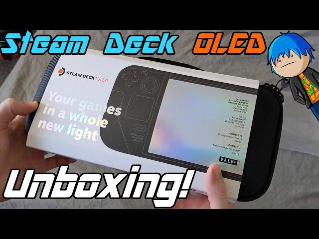 Steam Deck OLED Unboxing and First Impressions! (With Gameplay)