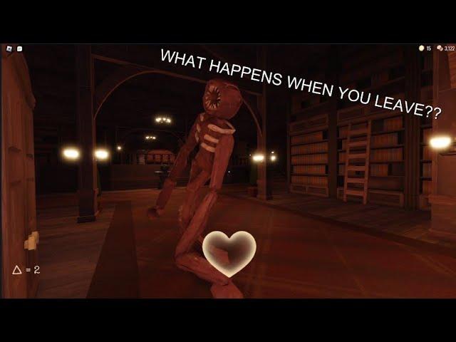 What happens when you LEAVE while doing the HEART MINIGAME? | Roblox DOORS